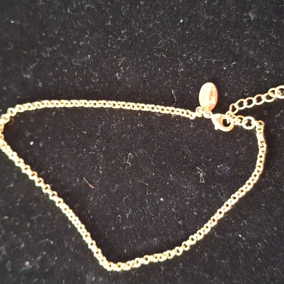 Cookie Lee Silver Charm Bracelet And Dainty Gold Anklet - Picture 3 of 3